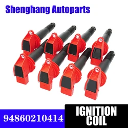 Engine Ignition Coil 94860210414 948 602 104 14 For Porsche Cayenne 2008-2017 Panamera 2010-2016