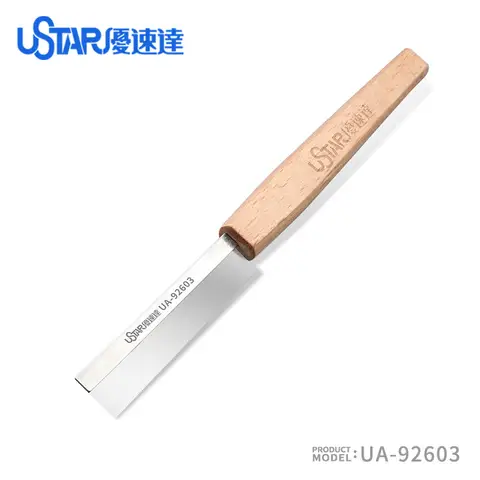USTAR 나무 손잡이 손 톱 건담 모델 용 초박형 톱날 취미 모델링 DIY 도구 만들기 용 고밀도 톱니