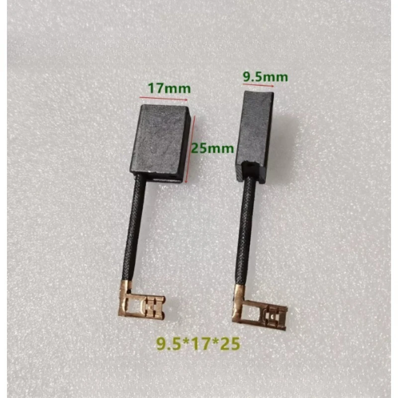 9.5×17×25mm Carbon Brush, Aftermarket Motor Brush Accessory for 395 Airless Spraying Machine