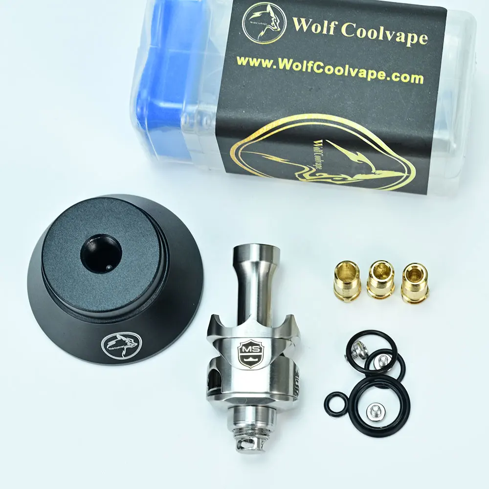 

Wolfcoolvape Моппи мобб мс скипетр RBA мост вейп 316ss AirPin 2,5/3/3,5/4 мм для мода заготовки/BB/AIO / Boro