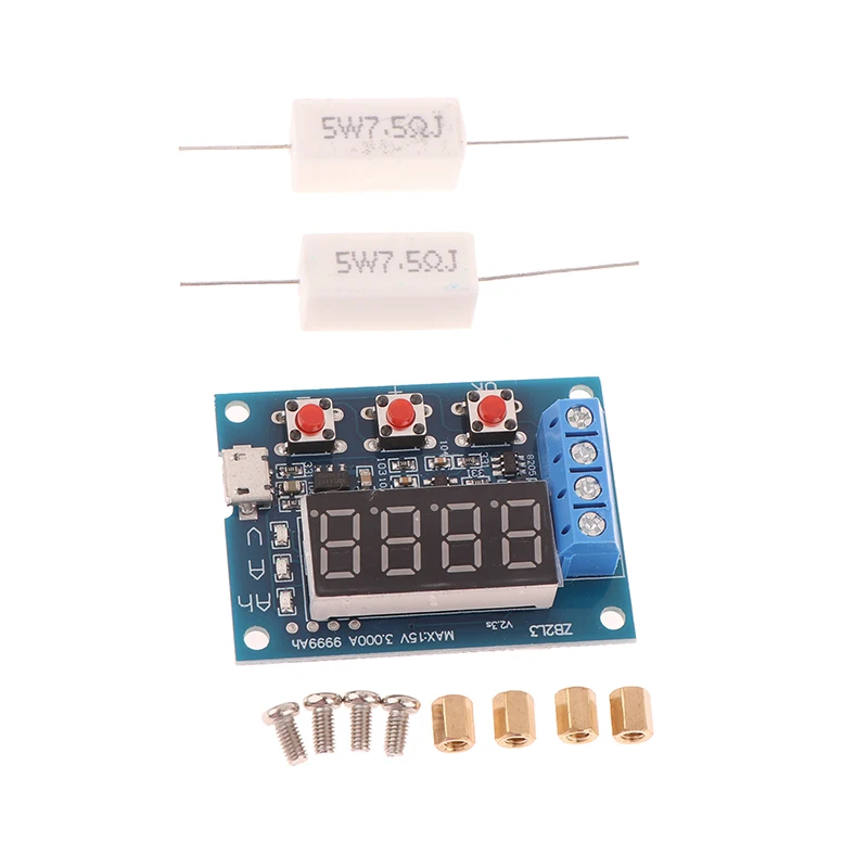 Batterijcapaciteit Tester Externe Ontlading Type 1.2-12V Batterij 18650 Enz. Capaciteitstest