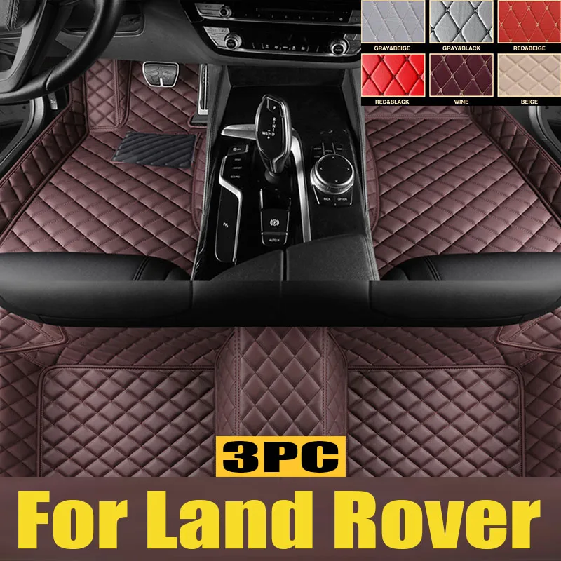 

Car Floor Mats For Land Rover Range Rover Evoque 2015 2014 2013 2012 SUV (4 doors) Auto trunk mat Carpets Leather Parts