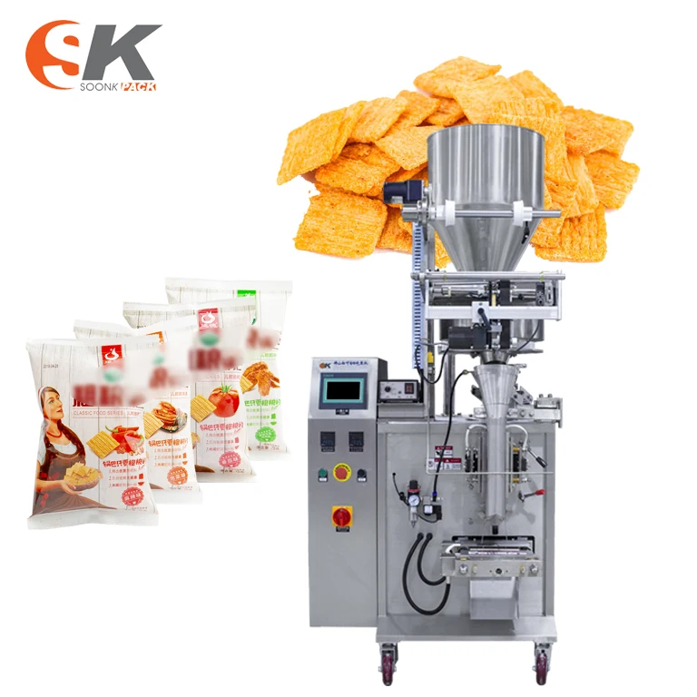 Automatic Pouch Flour Satchet Snacks Nuts Potato Chip Plastic Sachet Rice Food Multi-function Packaging Machines