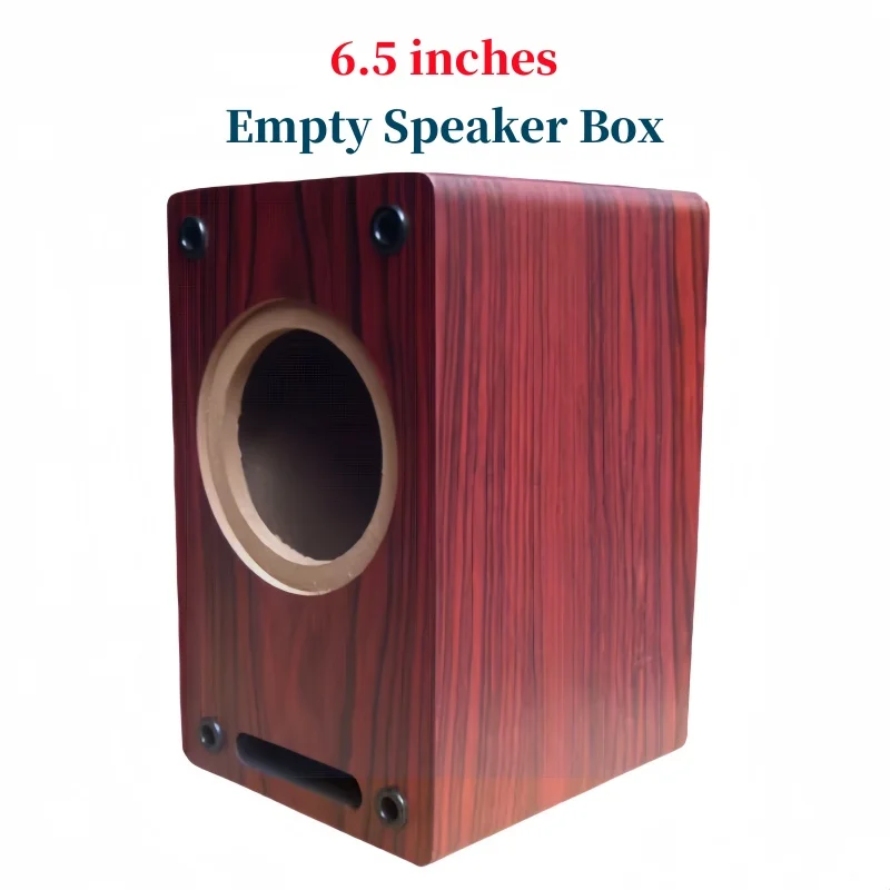 

6.5-inch MazeEmpty Speaker Box,Full Range Car/Home Coaxial Speaker Box,DIY Woofer Sound Box,Passive Audio Wooden Speaker Housing