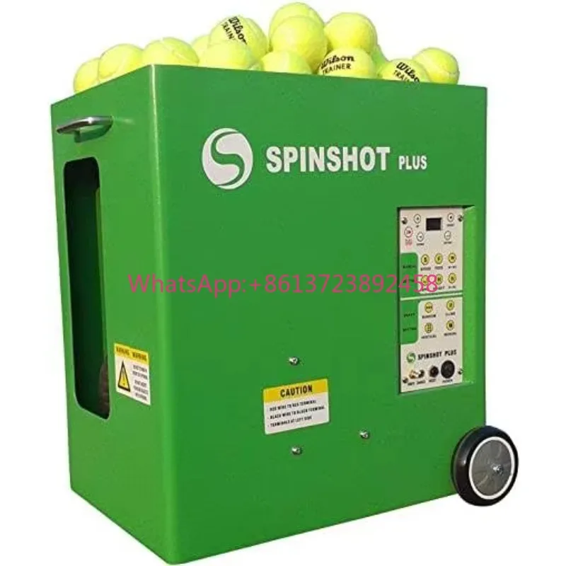 Новейшая высокоскоростная теннисная машина для подачи мячей Airo Spinshots Plus-2 с дистанционным управлением