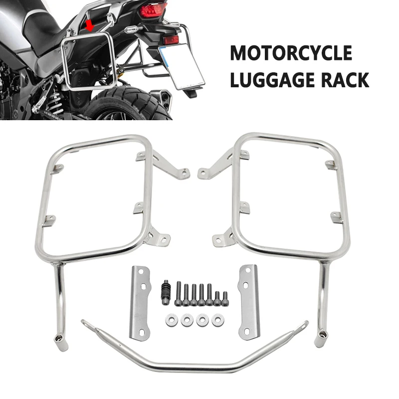 

Fit For HONDA XL750 XL 750 TRANSALP 750 2023 2024 Motorcycle Stainless Steel Side Saddlebag Bracket Pannier Pannier Rack