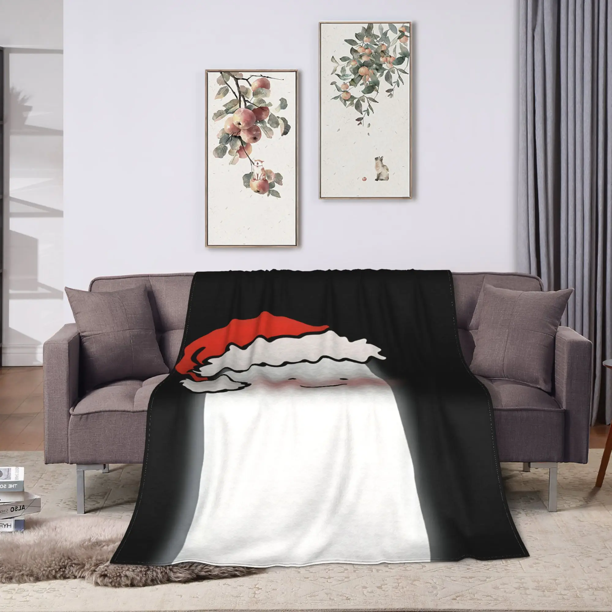 L-Lightsaber BL Manhwa Throw Blanket Soft Funny Blanket  For Living Room Plane Travel Flannel Bedspread Bed Cover