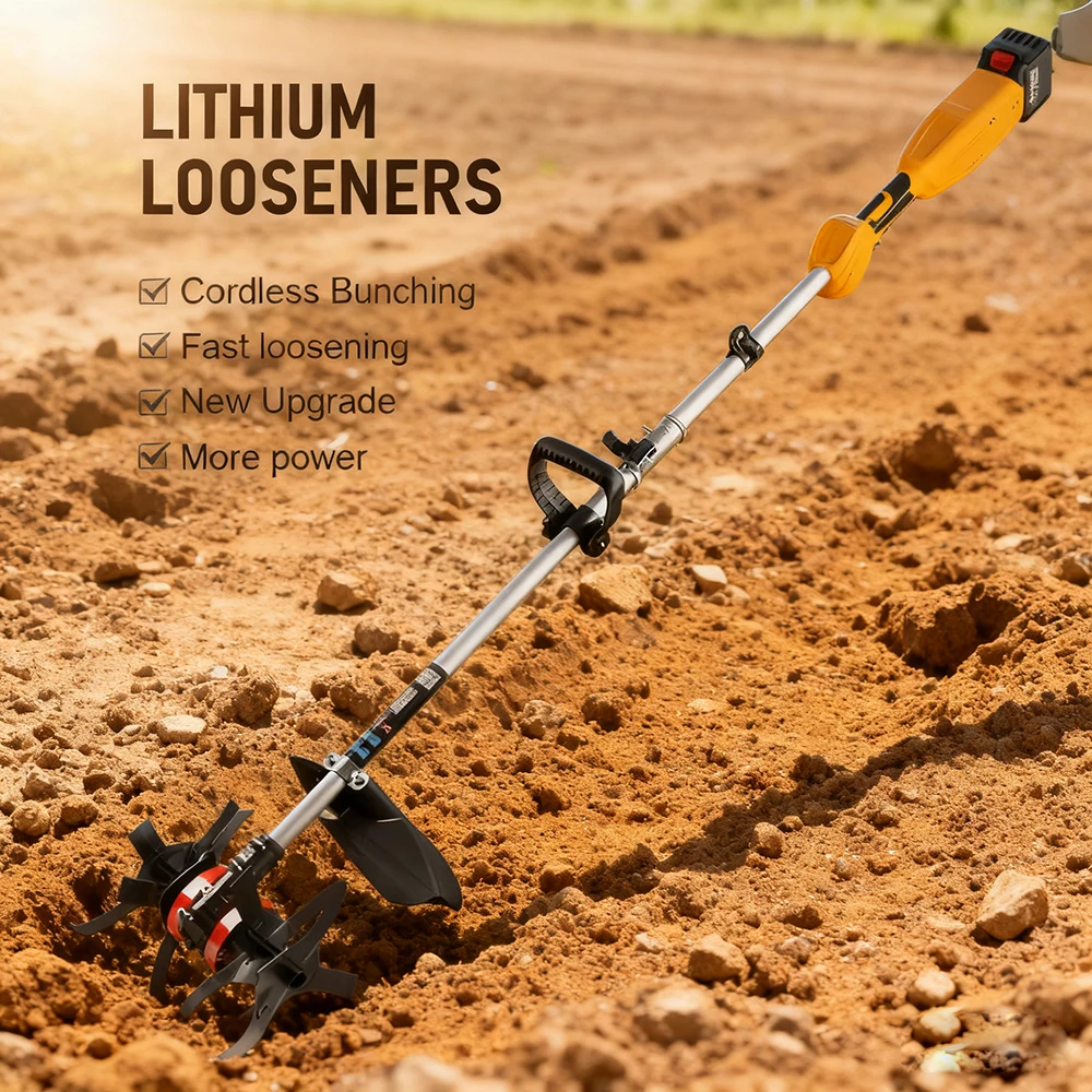 

Ручные лопатки Садовый мини-роторный культиватор Литий-ионный роторный культиватор Портативный электрический культиватор Роторная культиватор для глубокой сосны