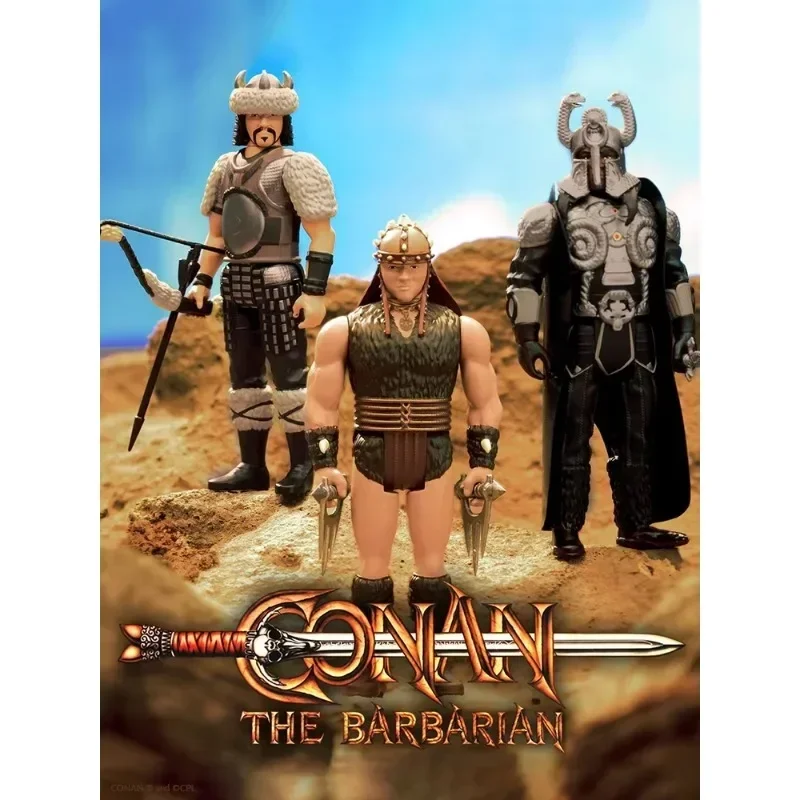 Figuras de acción de la serie Conan Tusa Doom Subotai, 2024 pulgadas, colección de juguetes, regalo de cumpleaños para niños de Halloween, Super7, 3,75