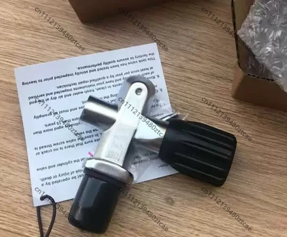 G3/4 Thread Diving Cylinder Valve High‑Pressure Tank On‑Off Switch Replacement Valve For Aluminum Alloy Scuba Diving Gas Cylinde