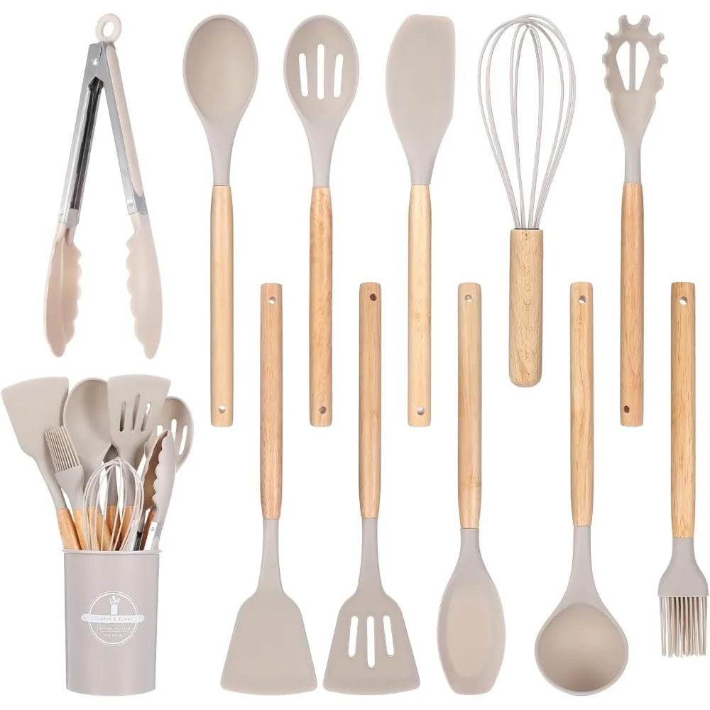 12PCS Silicone Cook… - image