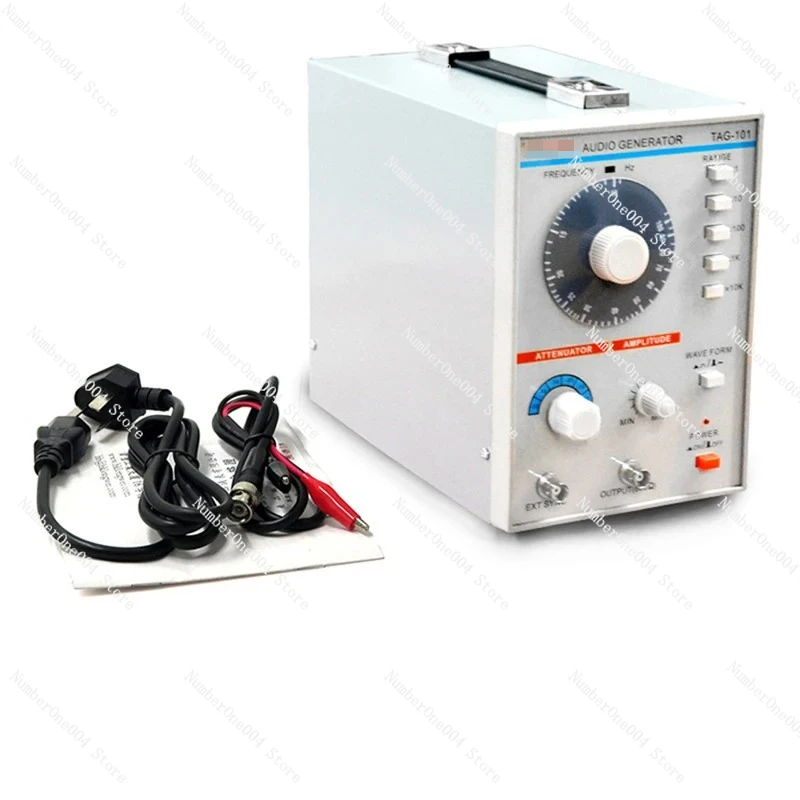 

TAG-101 Low Frequency Function Generator, Digital Signal Generator, Audio Function, Measurement 10Hz-1MHz AC 100-240V