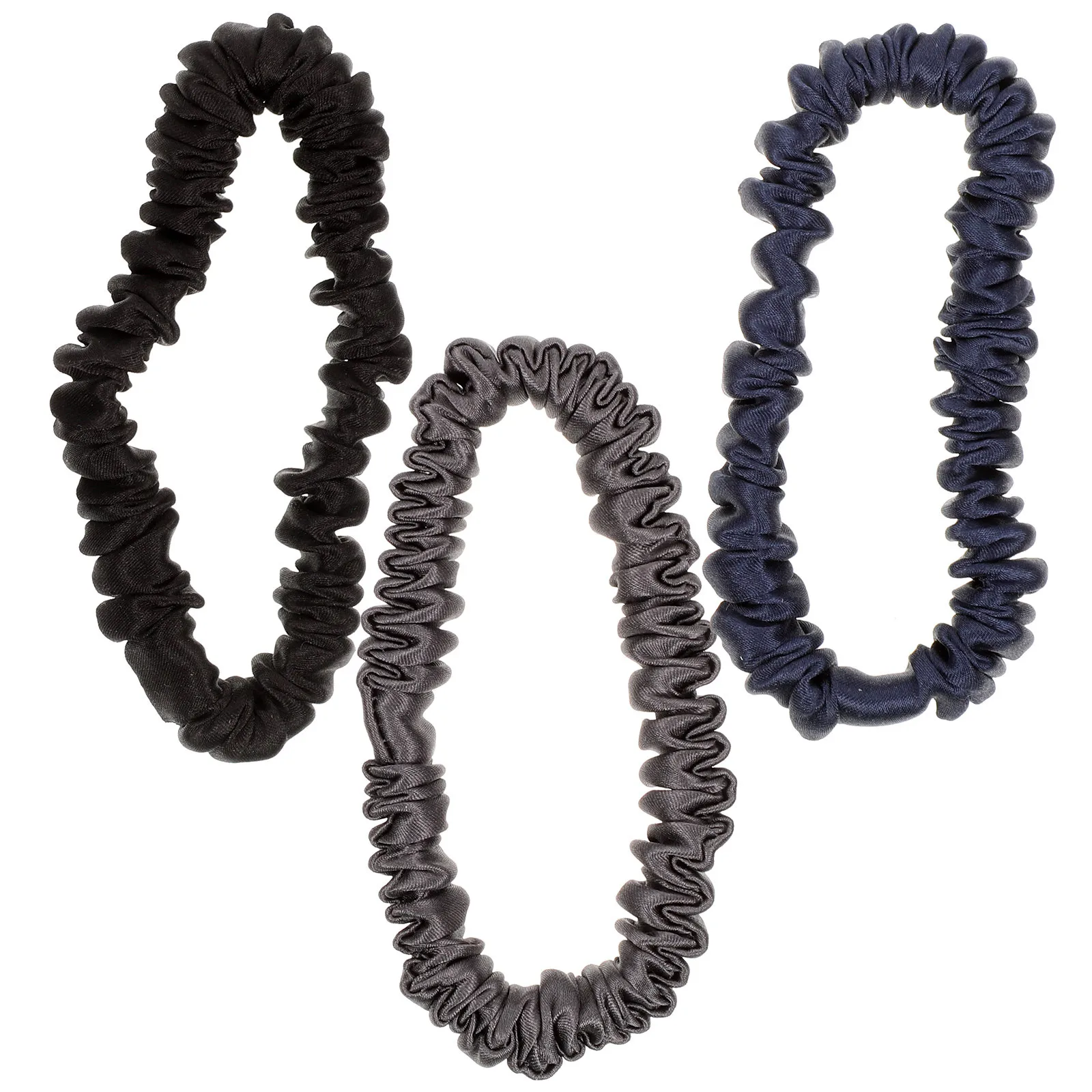 3Pcs Simple Design Hair Scrunchy Ties for Women Girls Birthday Christmas Gifts Dance Photo Shoots Hair Scrunchies