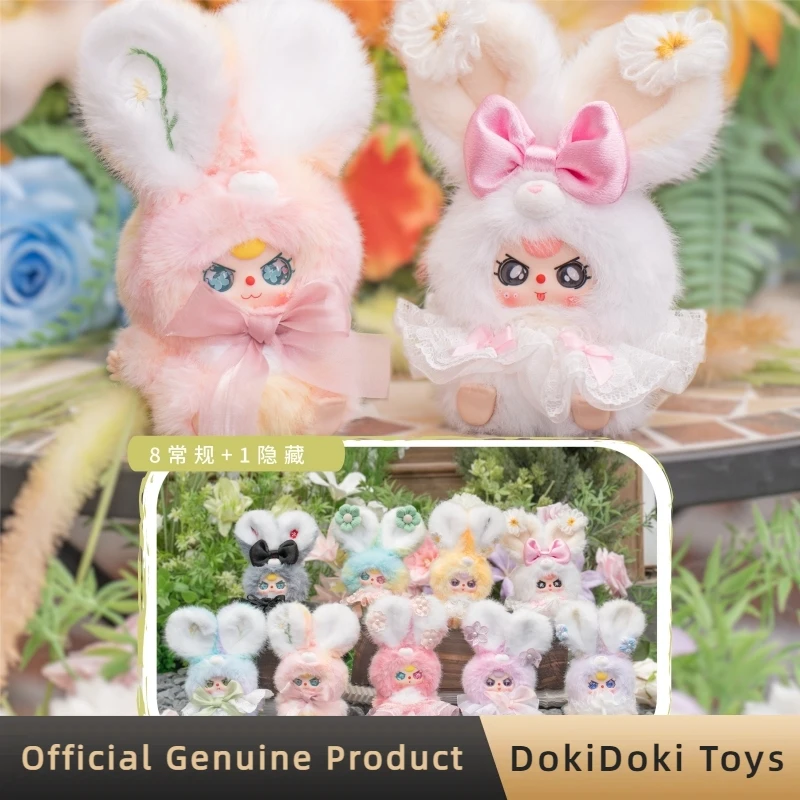 

Genuine Baby Three Flower Fairy Vinyl Plush Blind Box Cute Bag Pendant Rabbit Doll Desktop Decor Toy Mystery Box Gift For Girls