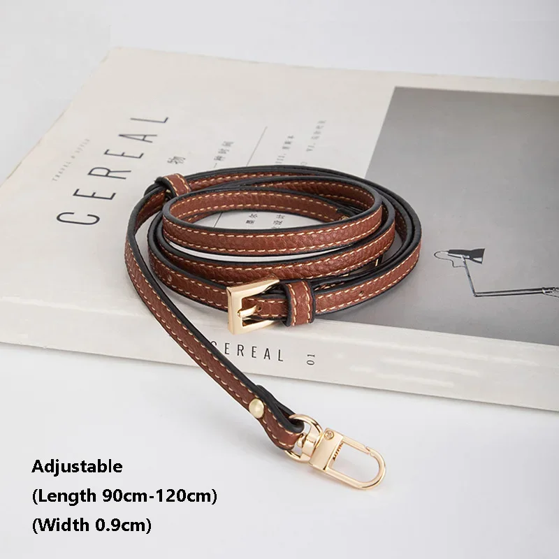 NONE Leather Replacement Shoulder Strap Brown 6
