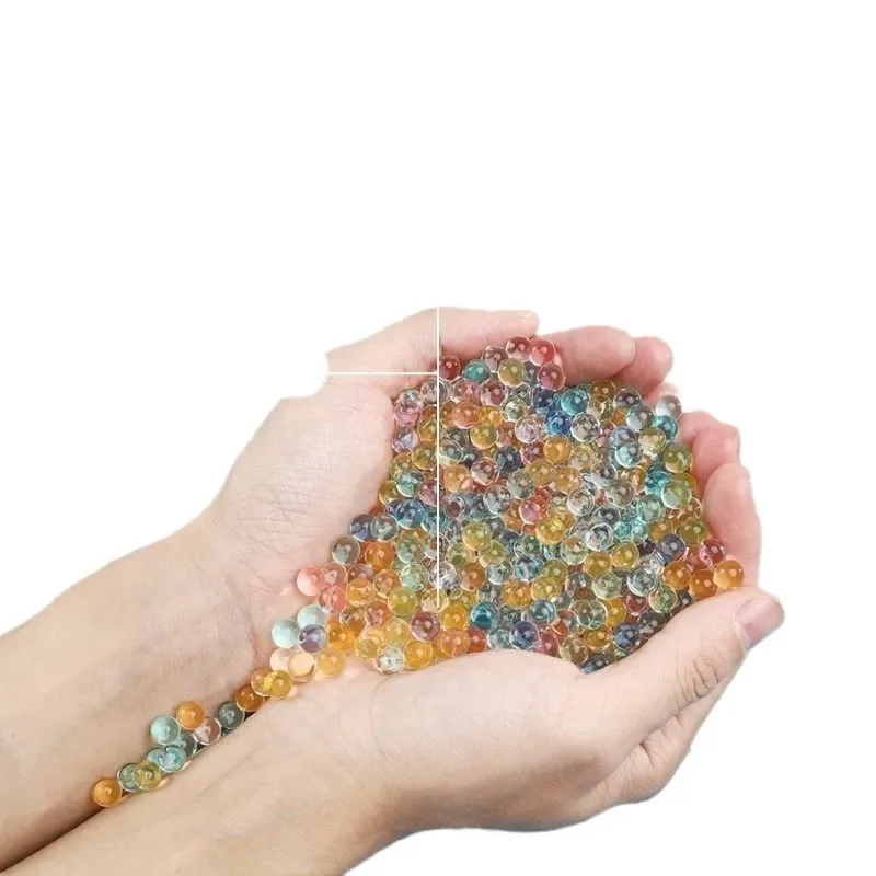 Jdiy arma de brinquedo com balas de água, contas de água do solo de cristal, decoração de casamento, cultivo de bolas de água, recarga de bala blaster diy