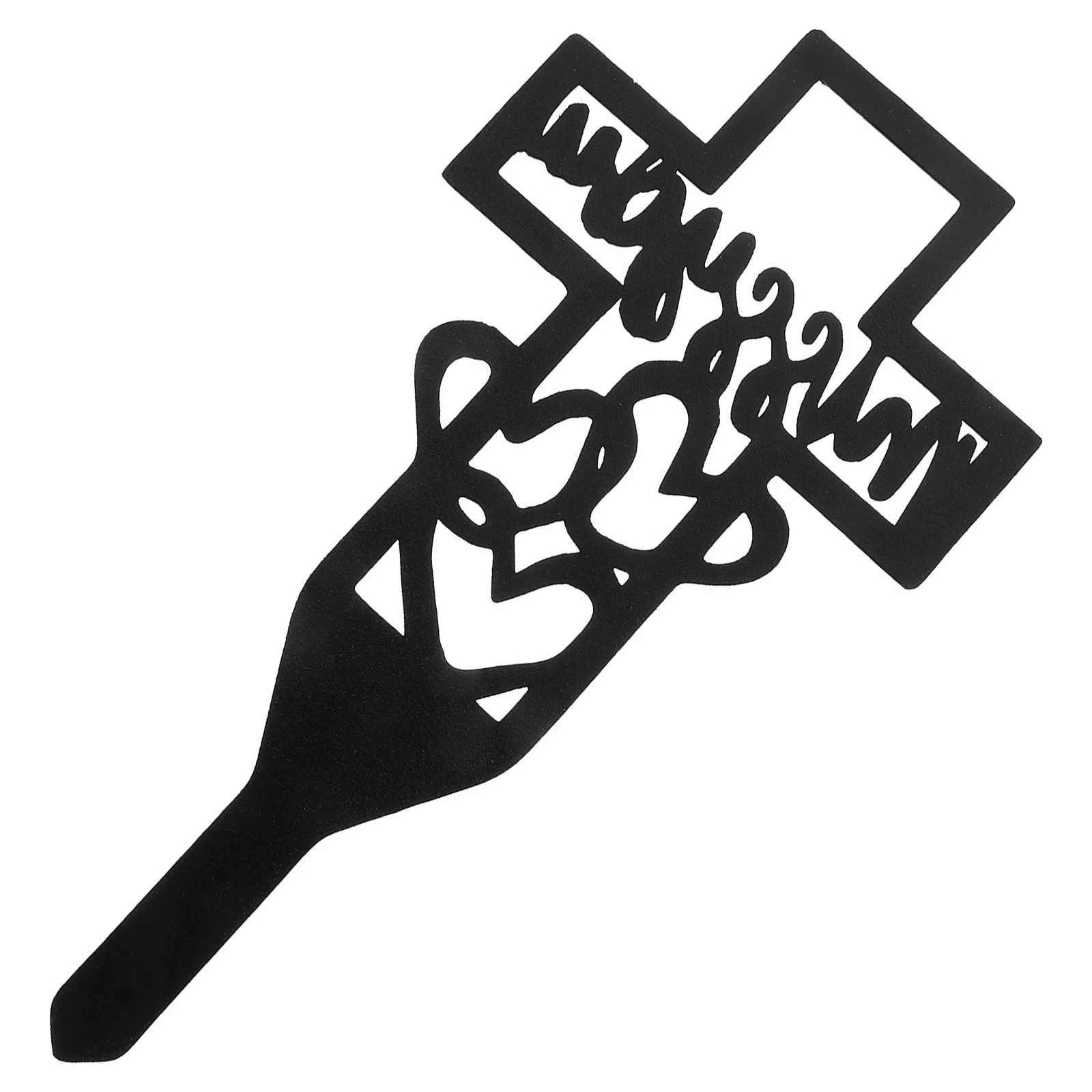 

Memorial Iron Decoration 250x125 Grave Stake Cemetery Markers Garden Cross Stakes Outdoor Ornaments Metal Yard Signs Decorative