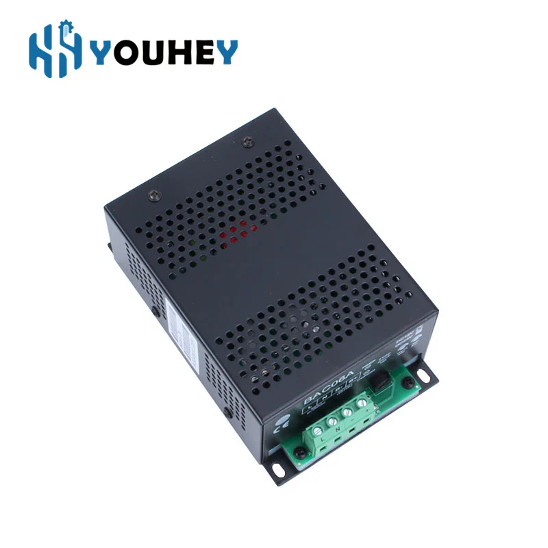 BAC06A Intelligent Generator BAC06A 12V 24V Diesel Genset Battery Intelligent Charger Floating Charger for Replace smartgen