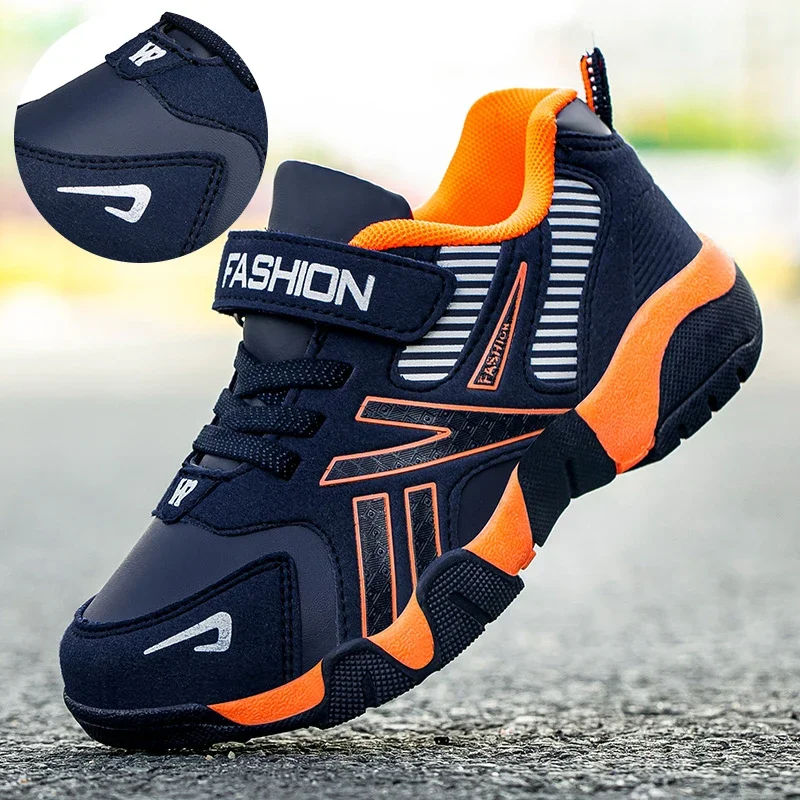 

Children Boys Shoes School Sports Fashion Leather For Kids Tennis Casual Sneakers Children's Boy Running 7-12 Years Walking Shoe