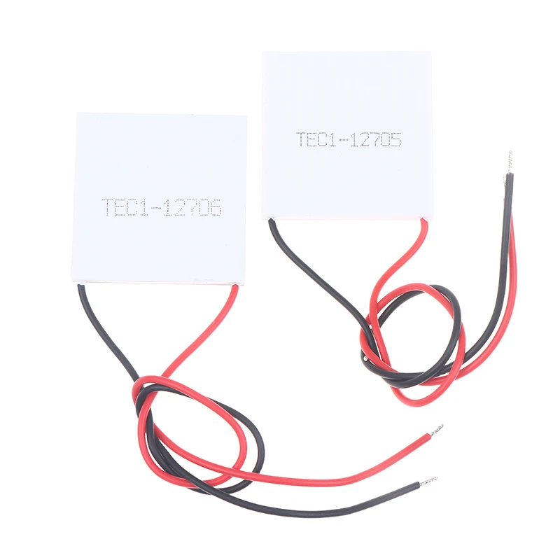 

TEC1-12705 12706 TEC1-12715 Thermoelectric Cooler 40*40MM 12V Semiconductor Refrigeration Elemente Module