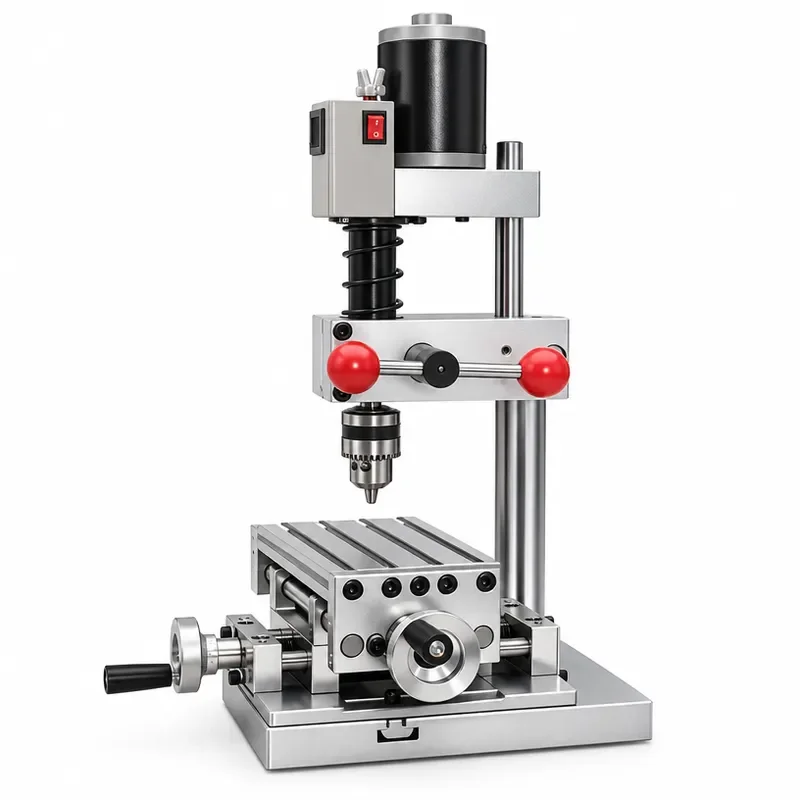For Household DIY Mini Desktop Micro Punching Electric Drill Multi Function High Precision Portable Table Drilling Machine