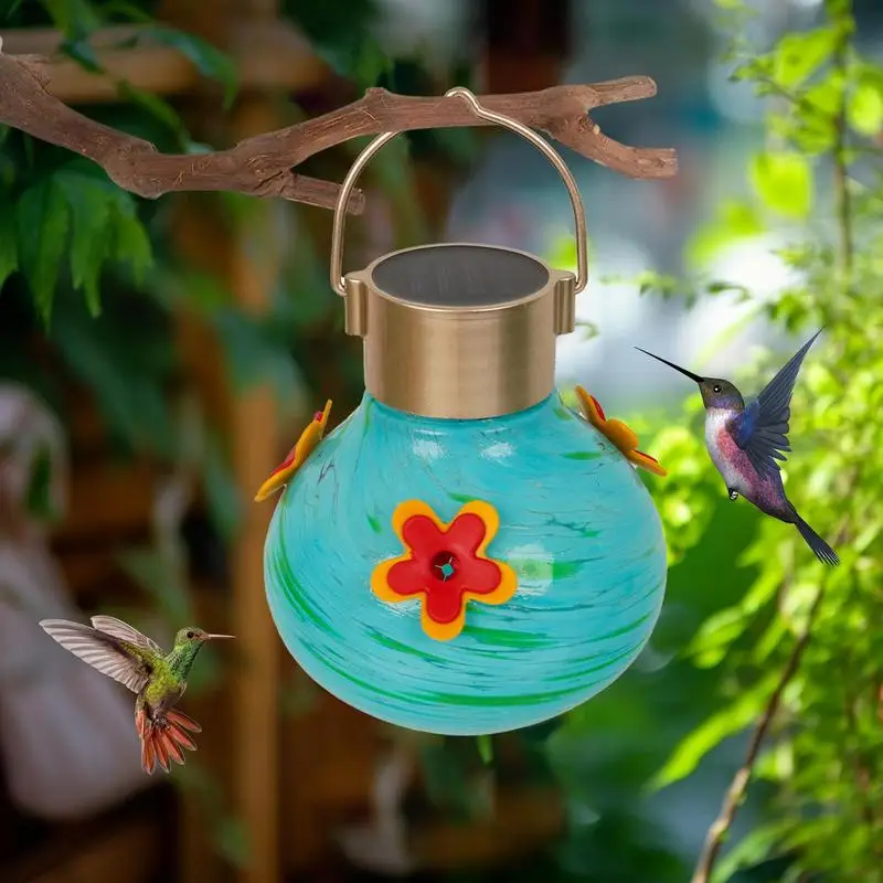 

Solar Bird Feeder Solar Waterproof Cute Bird Feeder Garden Tree Lights Landscape Decoration Practical Outdoor Lighting For