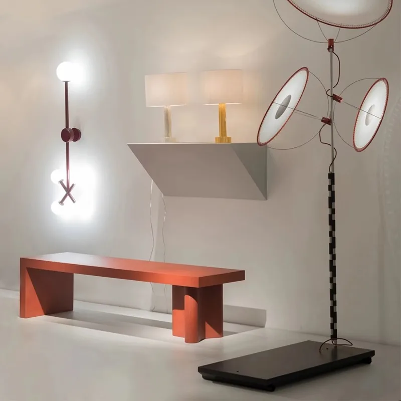 Banqueta de cabeceira cruzada simples e luxuosa