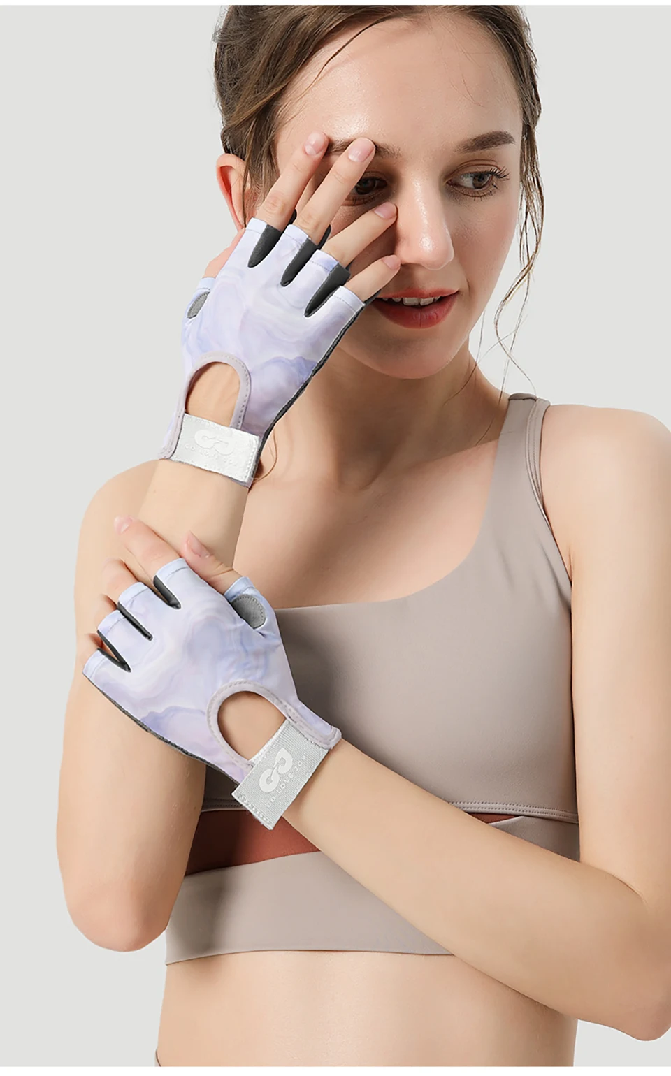 GTUBIKE 1 Paar neue Fahrradhandschuhe, Workout-Gymnastikhandschuhe für Männer und Frauen, Gewichtheben, fingerlose Handschuhe, Training, Übung, Fitness – Detail 30