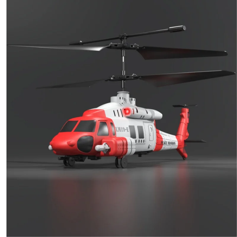 LM19-E Black Hawk 3.5-Way Helicopter With Projectile Fixed Altitude 3-Speed High And Low-Speed Children'S Rc Toy Christmas Gift