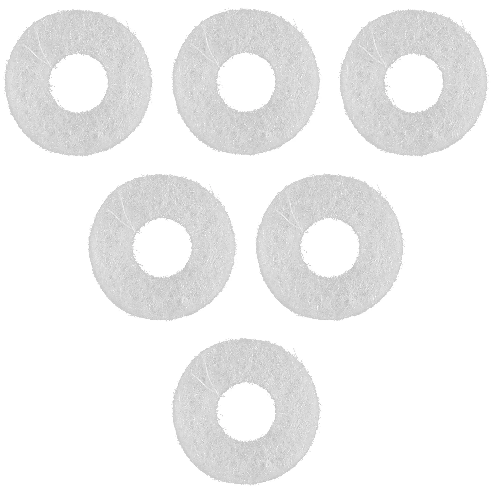 

6 Pcs Button Felt Pad for Repairing Washer Instrument Accessory Accessories Bass