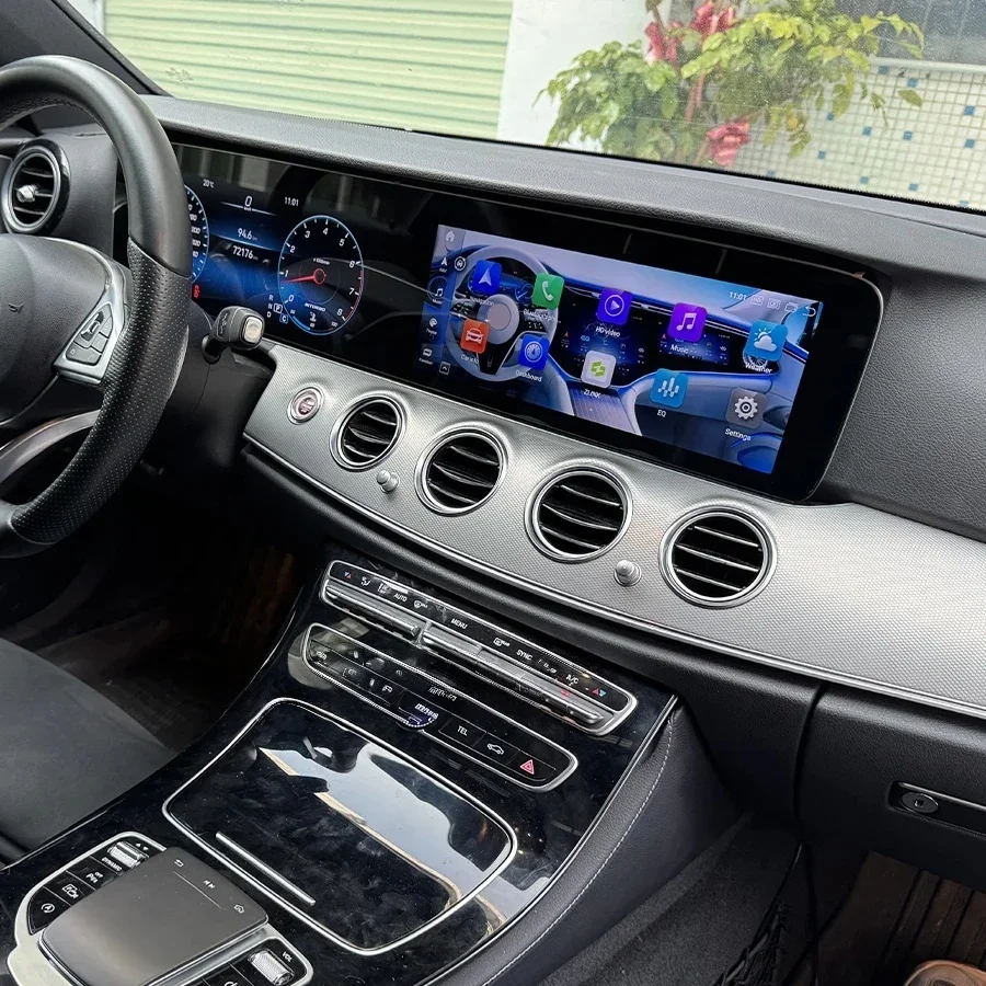 

Беспроводной CarPlay для Mercedes Benz E-класса W213 2016-2018, мультимедийный проигрыватель с Android Auto, виртуальная приборная панель, GPS