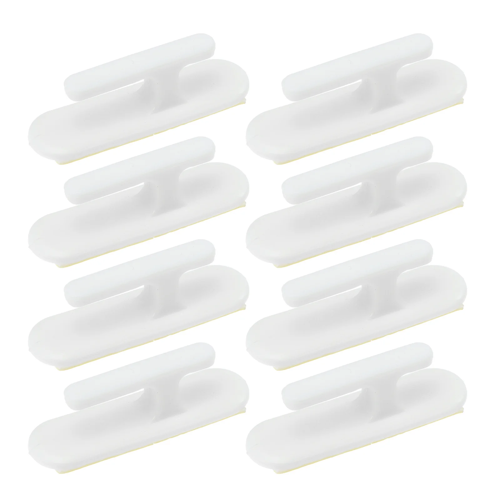 

8Pcs Blind Rope Cleats Premium Plastic Curtain Rope Hook Multipurpose Curtain Cord Organizer for Living Room Bedroom Office