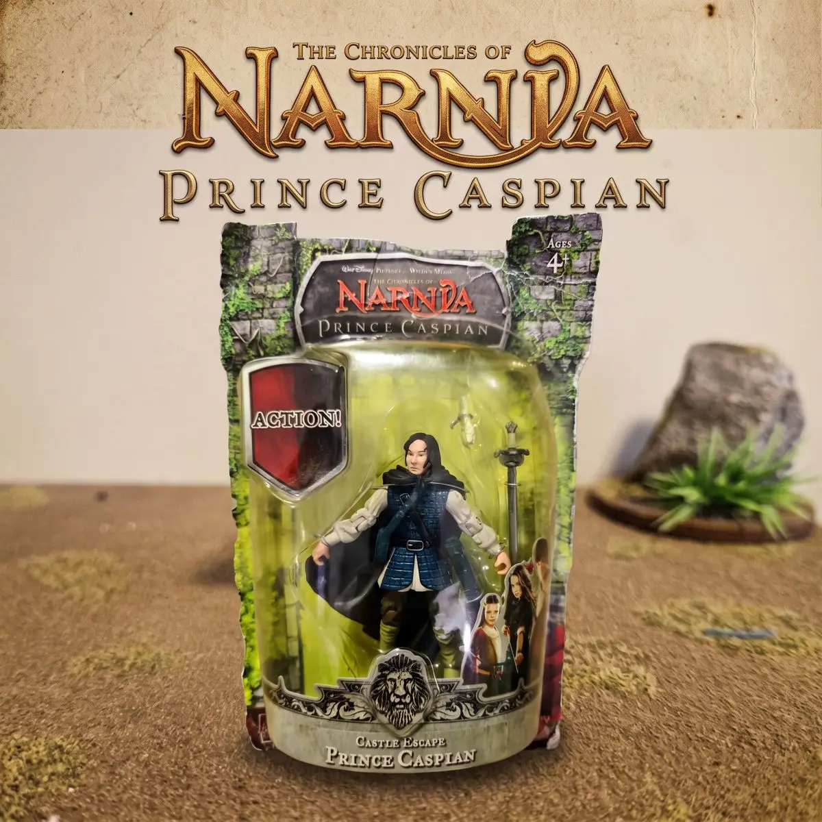 

The Chronicles Of Narnia Prince Caspian Castle Escape 2007 Rare Collectible Playset, Minor Wear Packaging Gift For Fantasy Fans