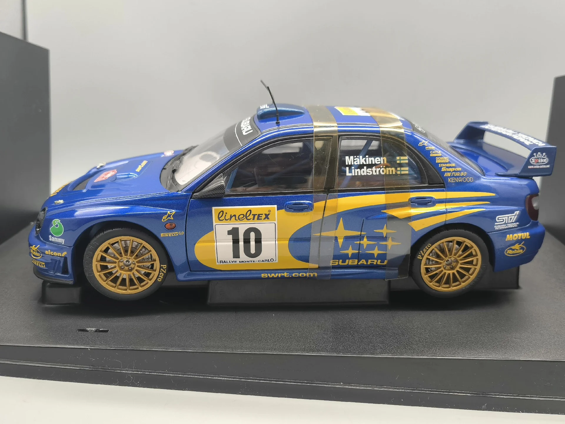 Autoart 1:18 IMPREZA WRC 2002 #10 Simulation Limited Edition All Open Alloy Metal Static Car Model Toy Gift