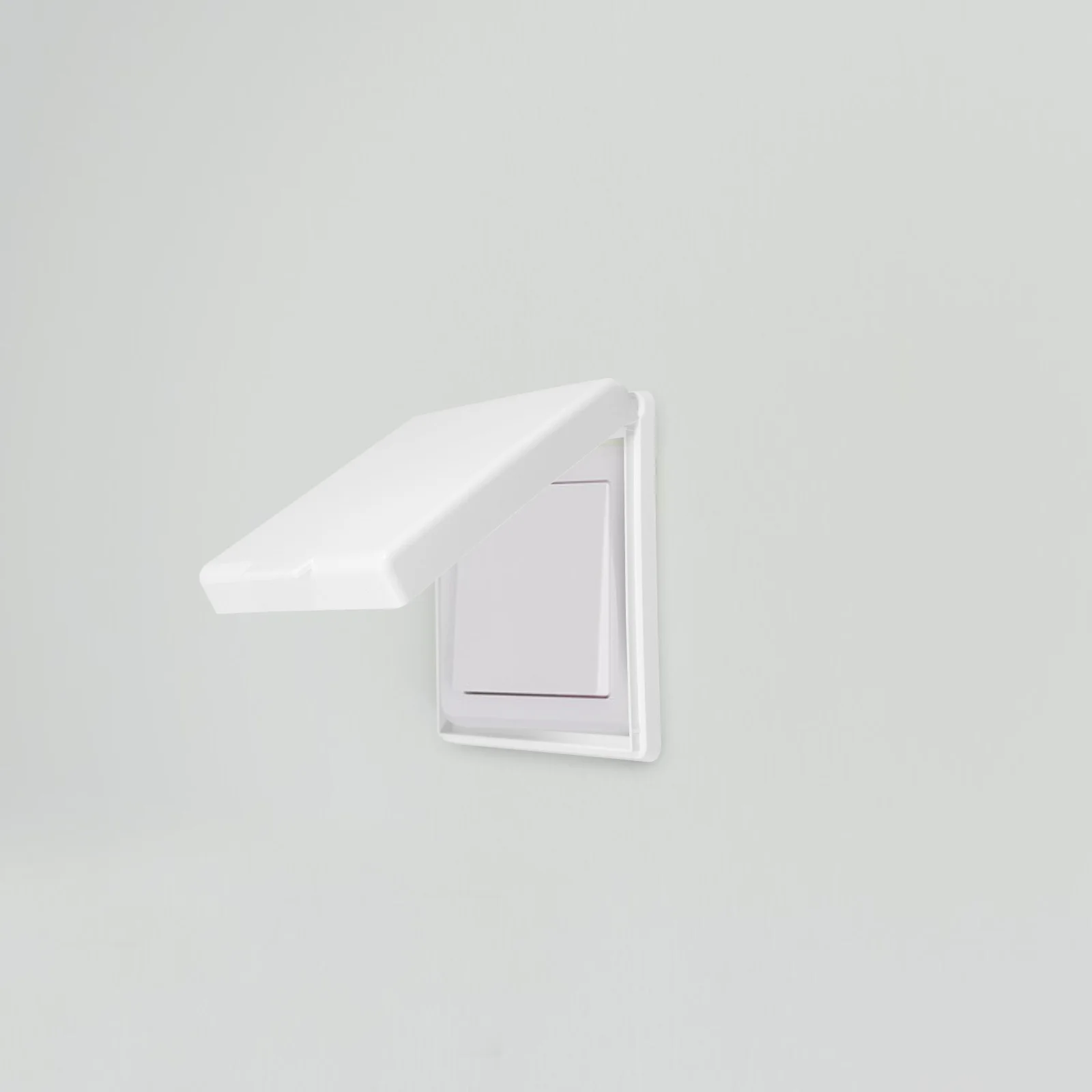 

Adhesive Waterproof Cover for Light Switch and Doorbell Button Ultra-Thin Protective Mount No Drill Required Indoor