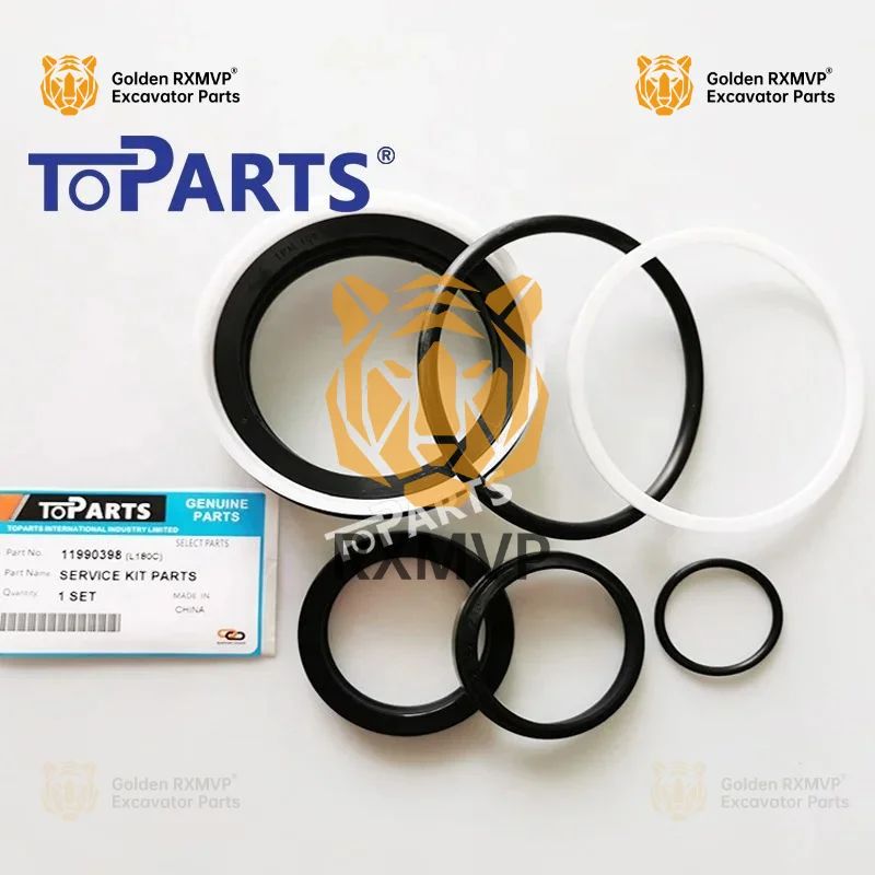 For Volvo L180c 11990398 Steering Wheel Loader Seal Kit Hydraulic Cylinder 11005404