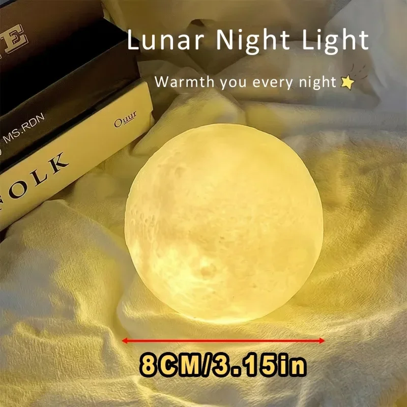 Luce LED Moon Galaxy - Lampada da notte fai da te per bambini e adulti, regalo di compleanno, arredamento per la camera da letto