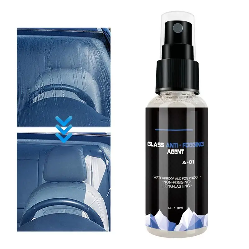 Anti Fog Spray For Windshield Windshield Defogger And Cleaner 100ml Antifogging Agent Car Glass Cleaner For Exterior And