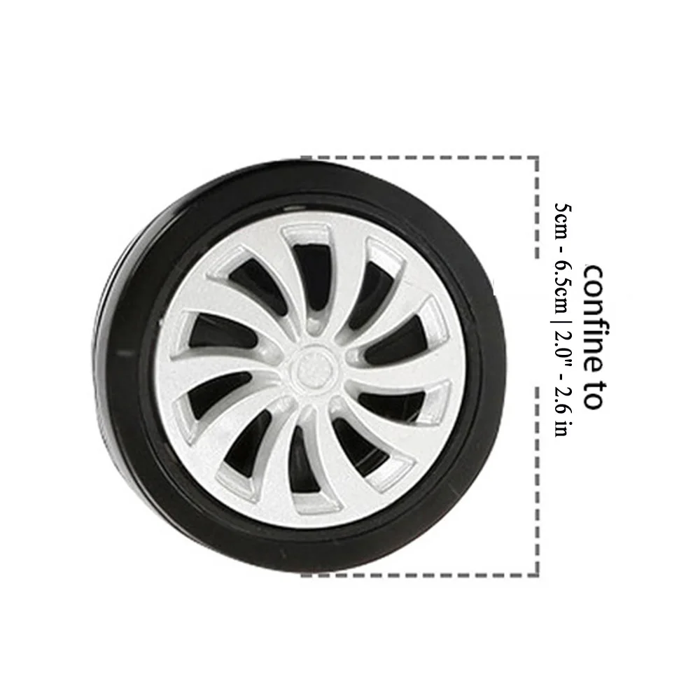 8/4PCS Luggage Wheels Protector Silicone Wheels Caster Shoes Reduce noise Suitcase Wheel Cover Luggage Trolley Box Casters Cover