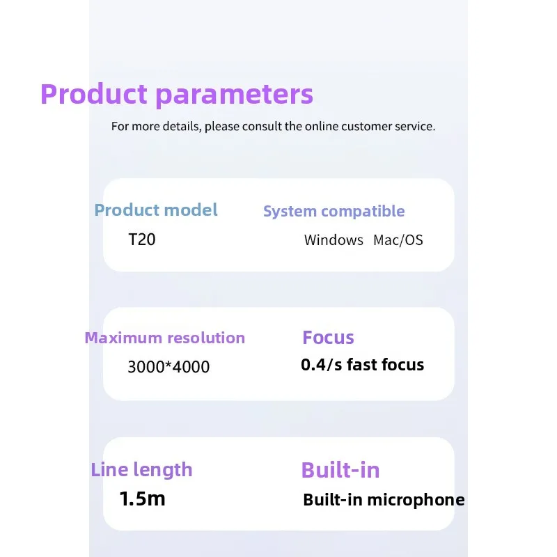 ميكروفون كاميرا حية للكمبيوتر 1080 بكسل عالي الوضوح، شاشة خضراء للتجميل، مؤتمر فيديو للكمبيوتر المكتبي #6