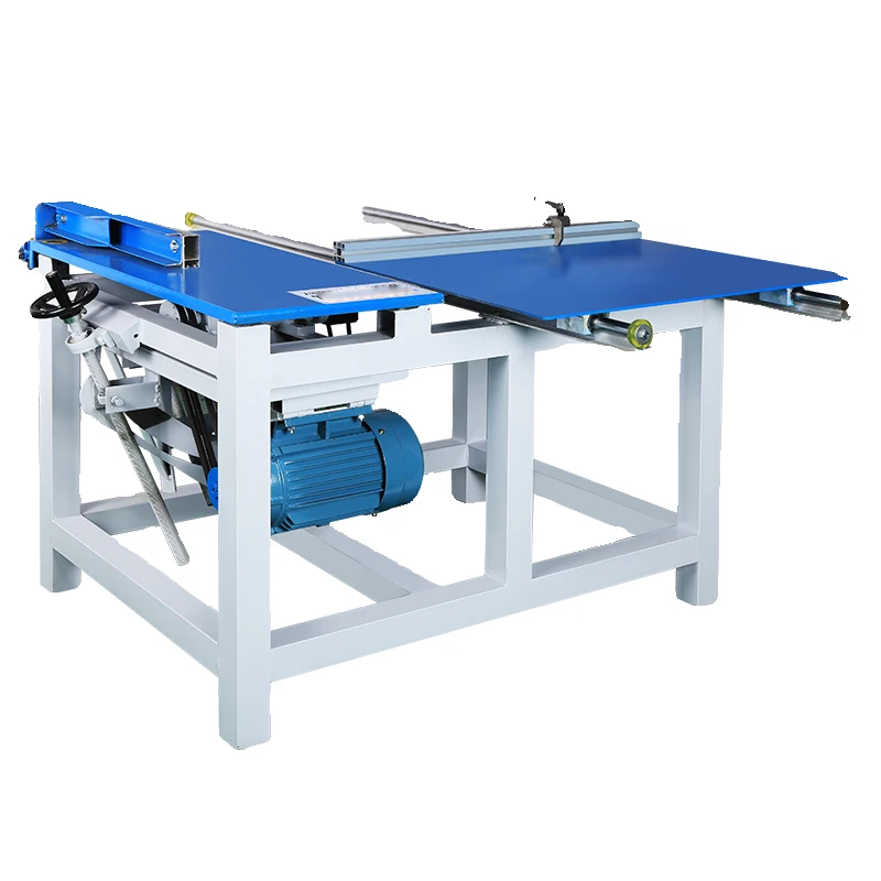 Sliding Table Saw 2.2KW 380V/220V Woodworking Cutting Machine with Precision Workbench Bracket All-in-one Dedicated Tool