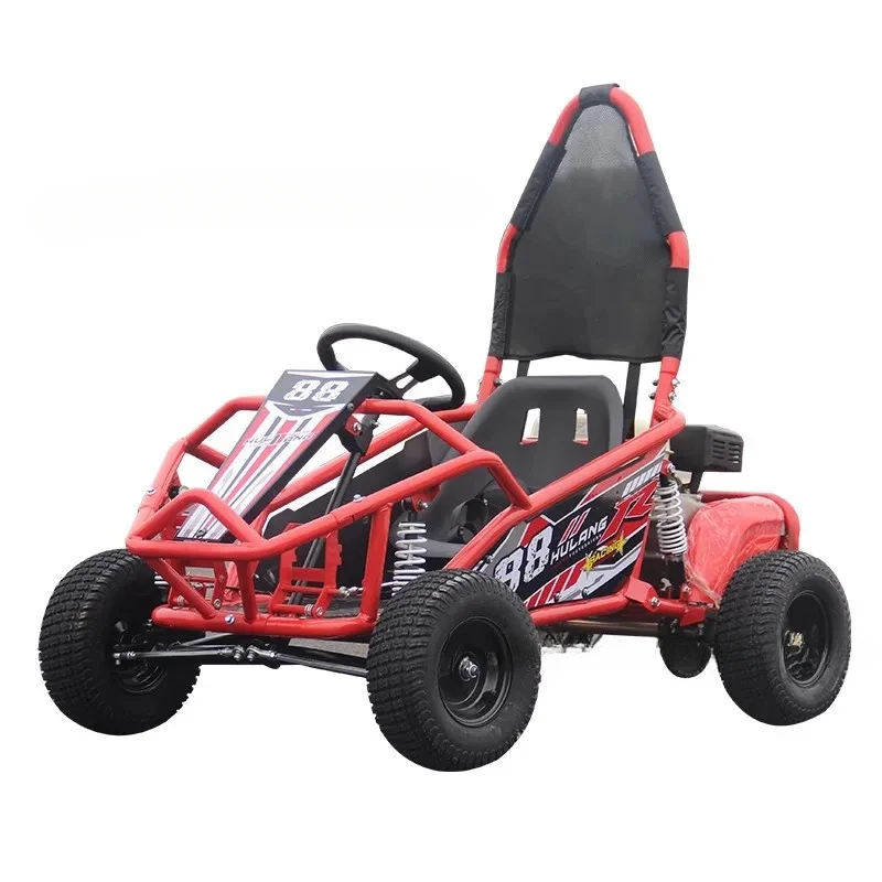 

Single four-wheeled off-road beach car electric gasoline go-kart parent-child venue competitive mountain drift go-kart