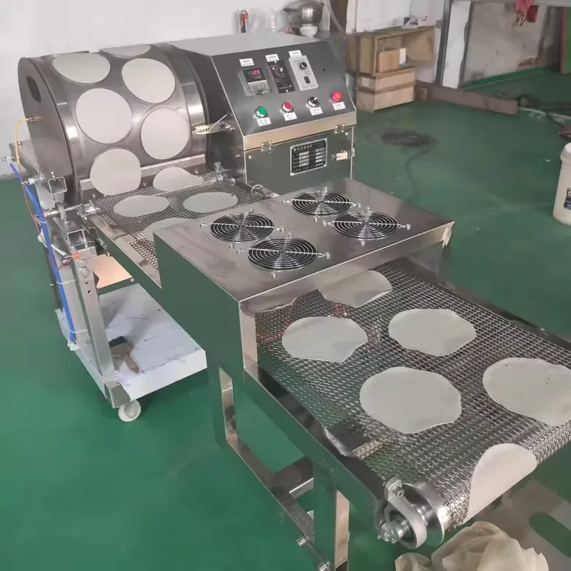 High Efficiency Souffle Spring Roll Pancake Maker Machine/commercial Automatic Pancake Machine