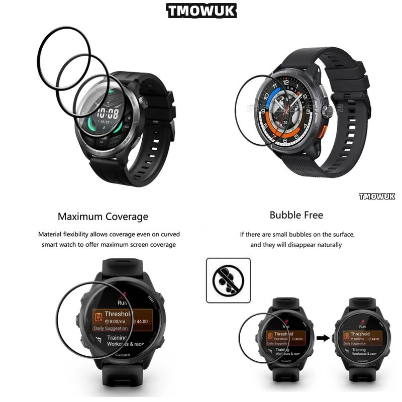 

Защитная пленка для экрана HD Haylou Solar Ultra от края до края — мягкая пленка без пузырьков с устойчивостью к царапинам