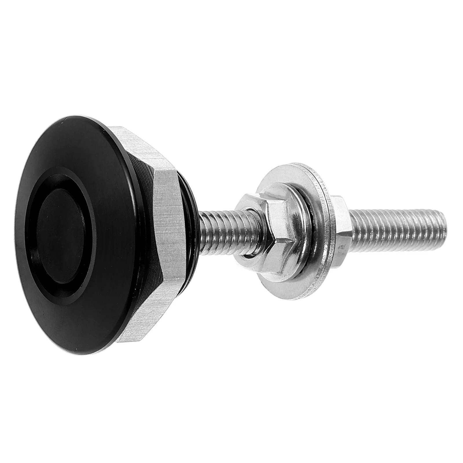 

Quick Release Latch Pin Stylish Push Button Vehicle Bumper Hood Pin Bonnet Lock Kit Aluminum Alloy Car Part Automotive