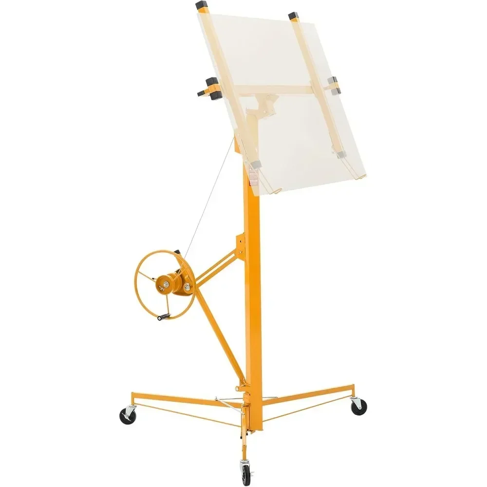 

Сверхмощная подъемная для гипсокартона объемом 150 фунтов с телескопическим рычагом длиной 16 футов, регулируемая и запираемая для легкого подъема патронов