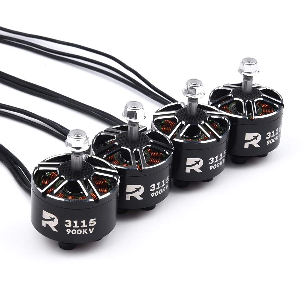 4PCS 3115 900KV 3-6S Brushless Motor for RC Multirotor X-Class FPV Freestyle Mark4 APEX 10inch XL10 Long Range Frame RC Part