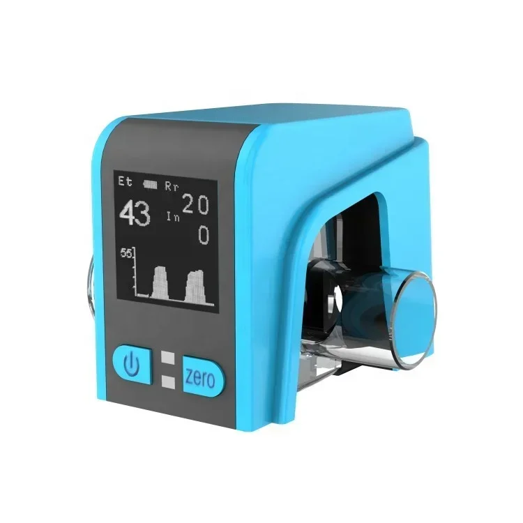 Módulo capnógrafo de dióxido de carbono de maré final portátil