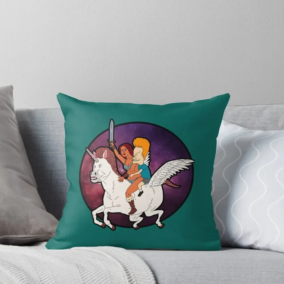 

Beavis and Butthead Unicorn Throw Pillow sleeping pillows Cushion Covers For Living Room christmas cushions covers pillow