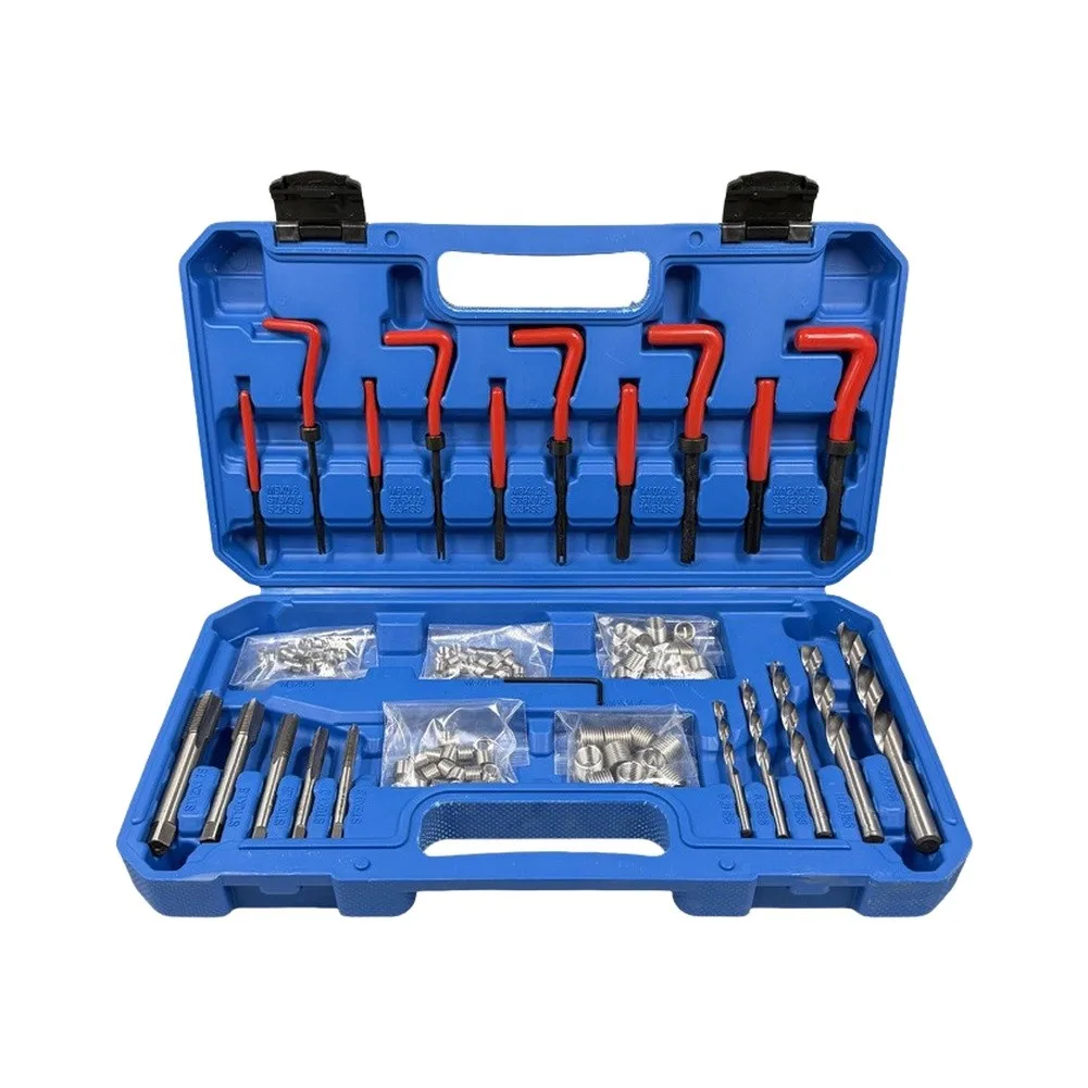 

131‑Piece Metric Thread Repair Kit Tap Drill Bit Thread Sleeve Special Tapping Machine Self-tapping Screw Remover Multi-function